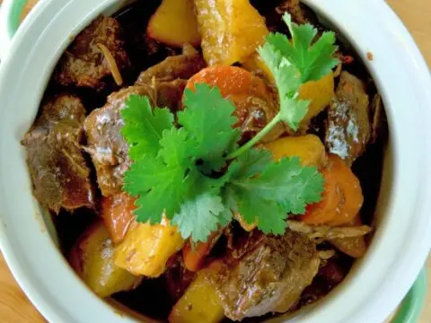 土豆烧牛肉