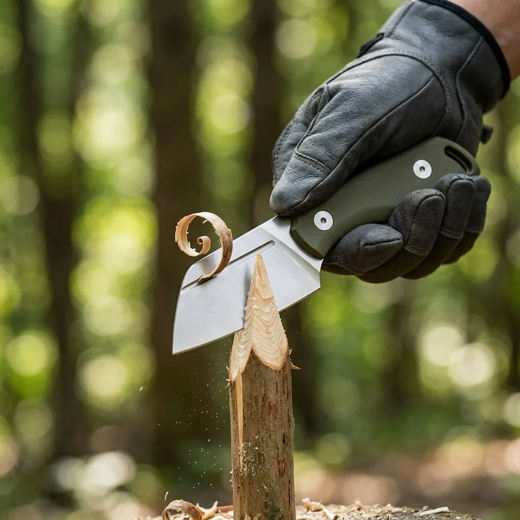 Pro Hunter Knife in Use
