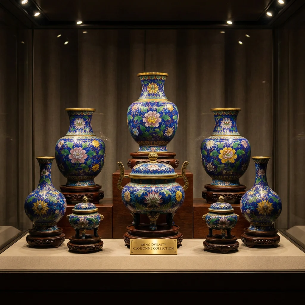 Exquisite Chinese Cloisonne