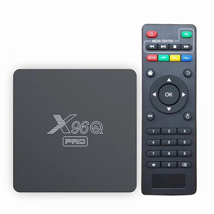 

Good Quality TV Box X96Q PRO 4K Allwinnner H313 Android 10.0 MaliG31 Anti-shake TV Box