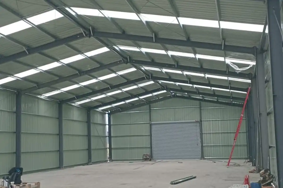 Chile Steel Building Interior