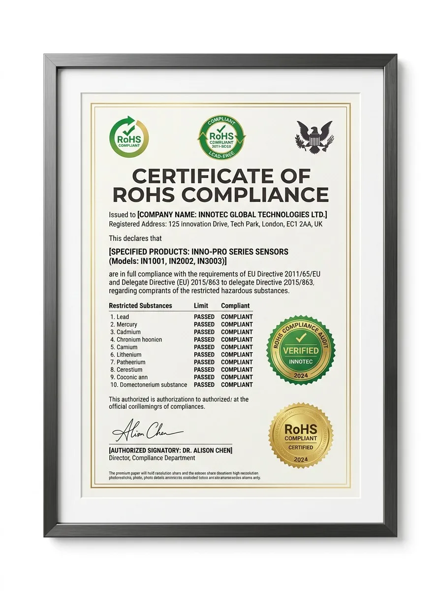 RoHS Certificate