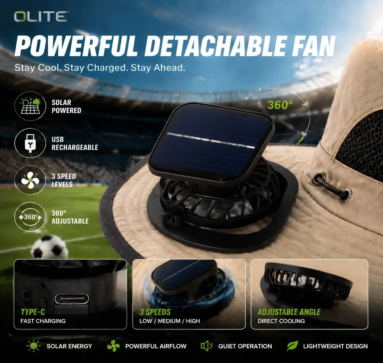 Detachable Fan Details