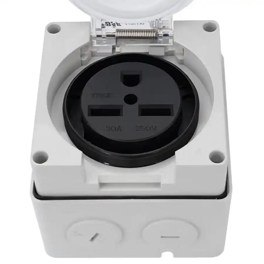 NEMA 6-30R Waterproof Receptacle Box