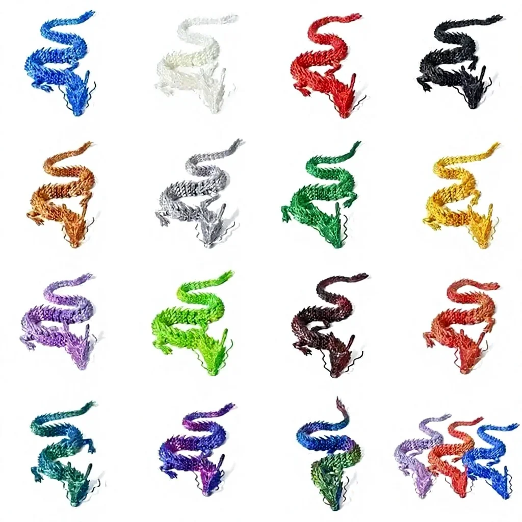 3D Articulated Flexi Snake