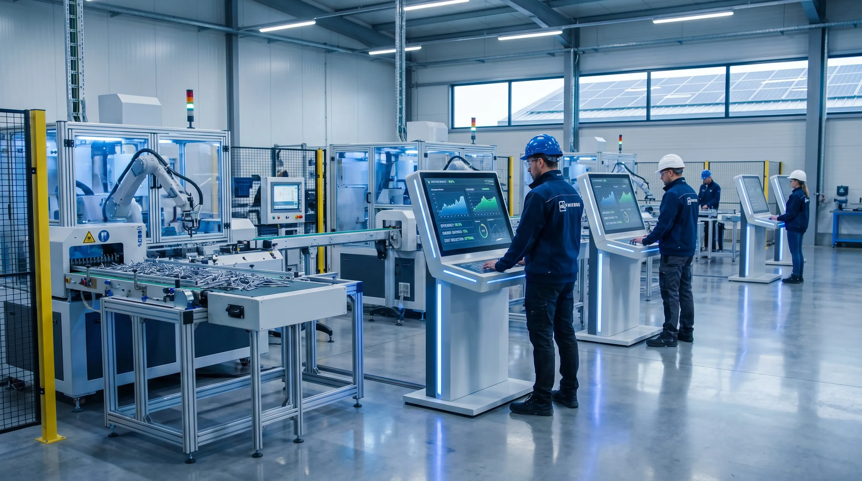 Producción eficiente y tecnológica de clavos industriales