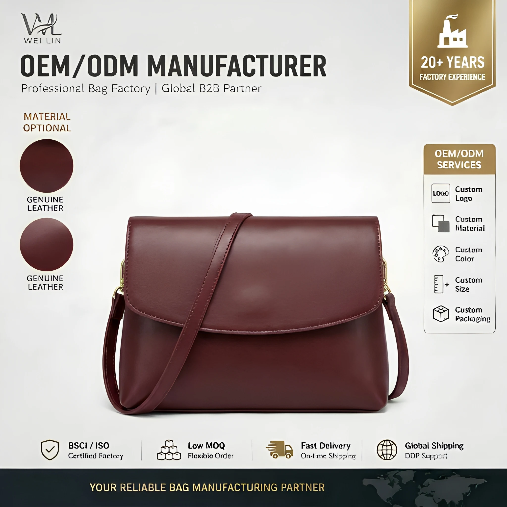 Leather Toast Pillow Bowling Bag