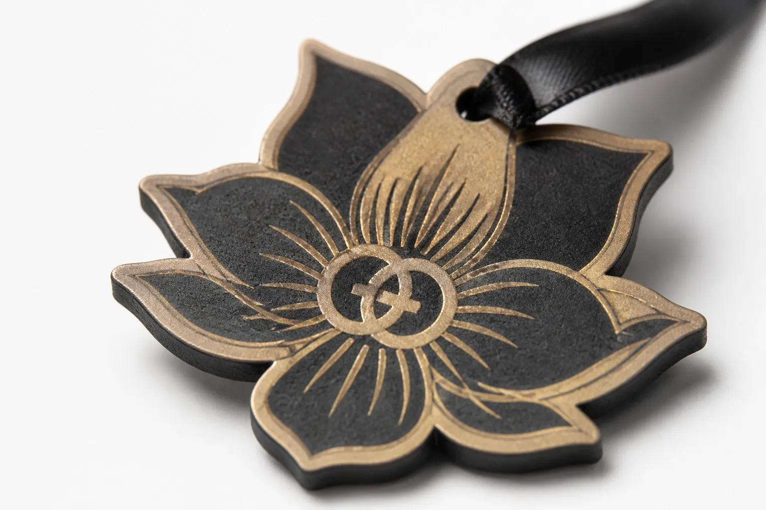 Custom logo shape luxury air freshener card