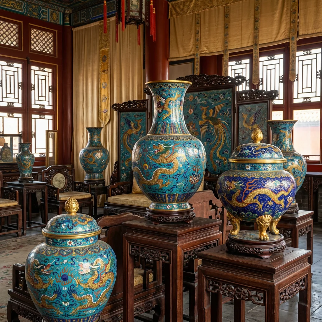 Modern Cloisonne Design