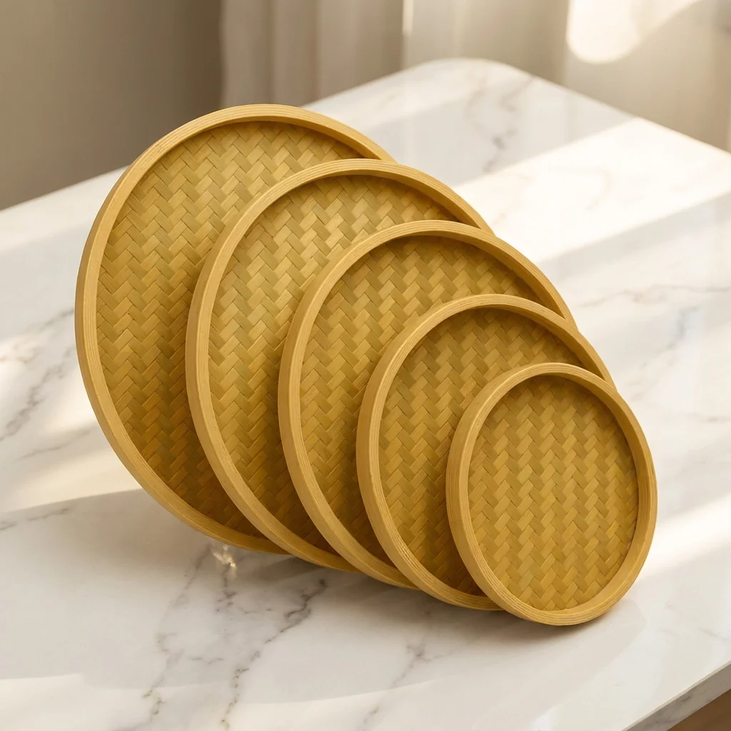 Bambuura Handwoven Bamboo Trays
