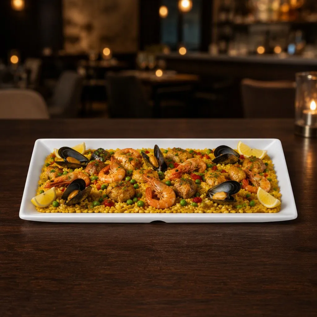 Paella scene
