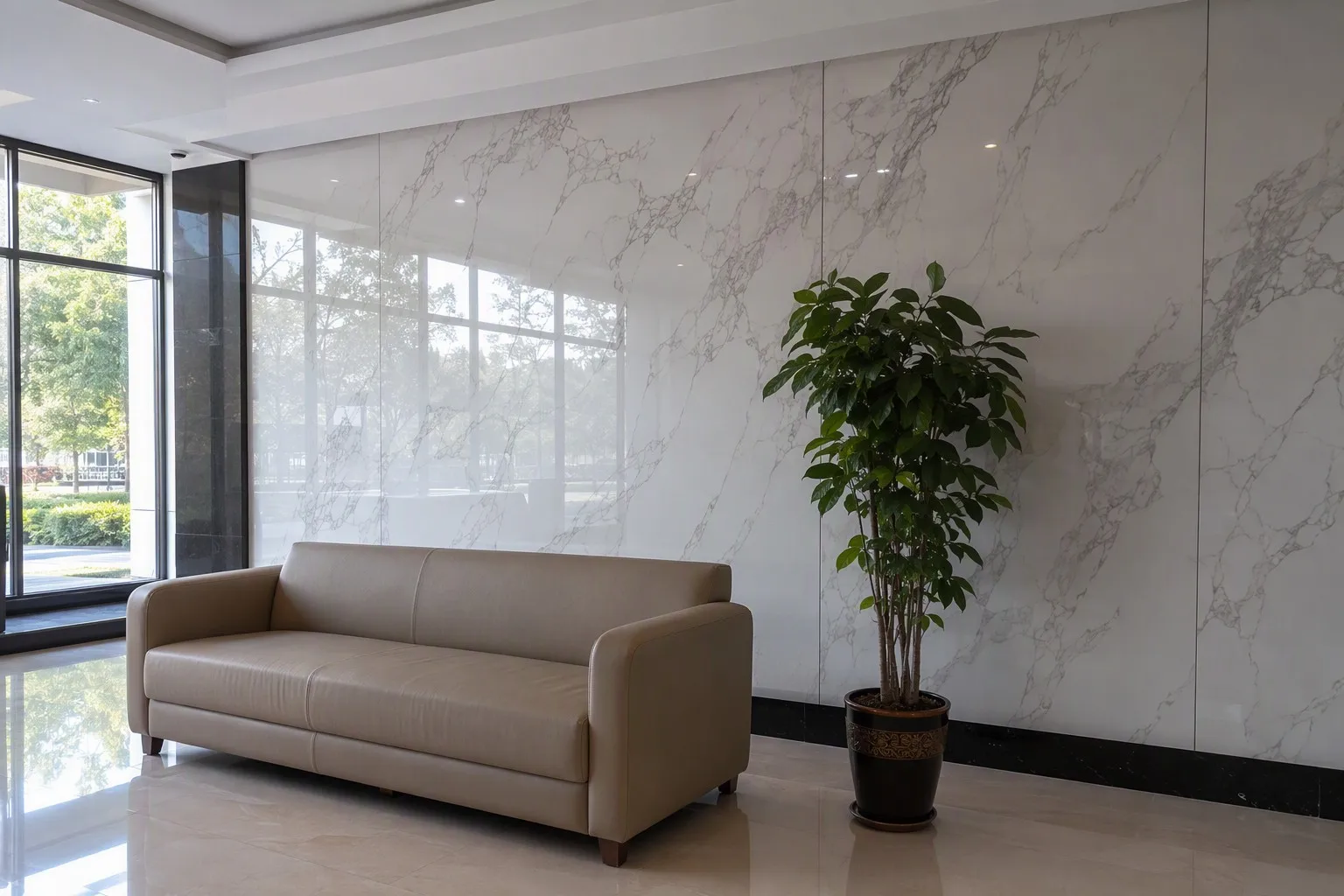 UV marble sheet benefits for interior decorative wall projects