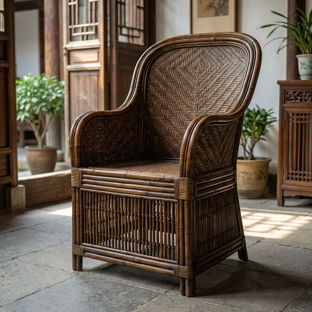Traditional Bamboo Chair
