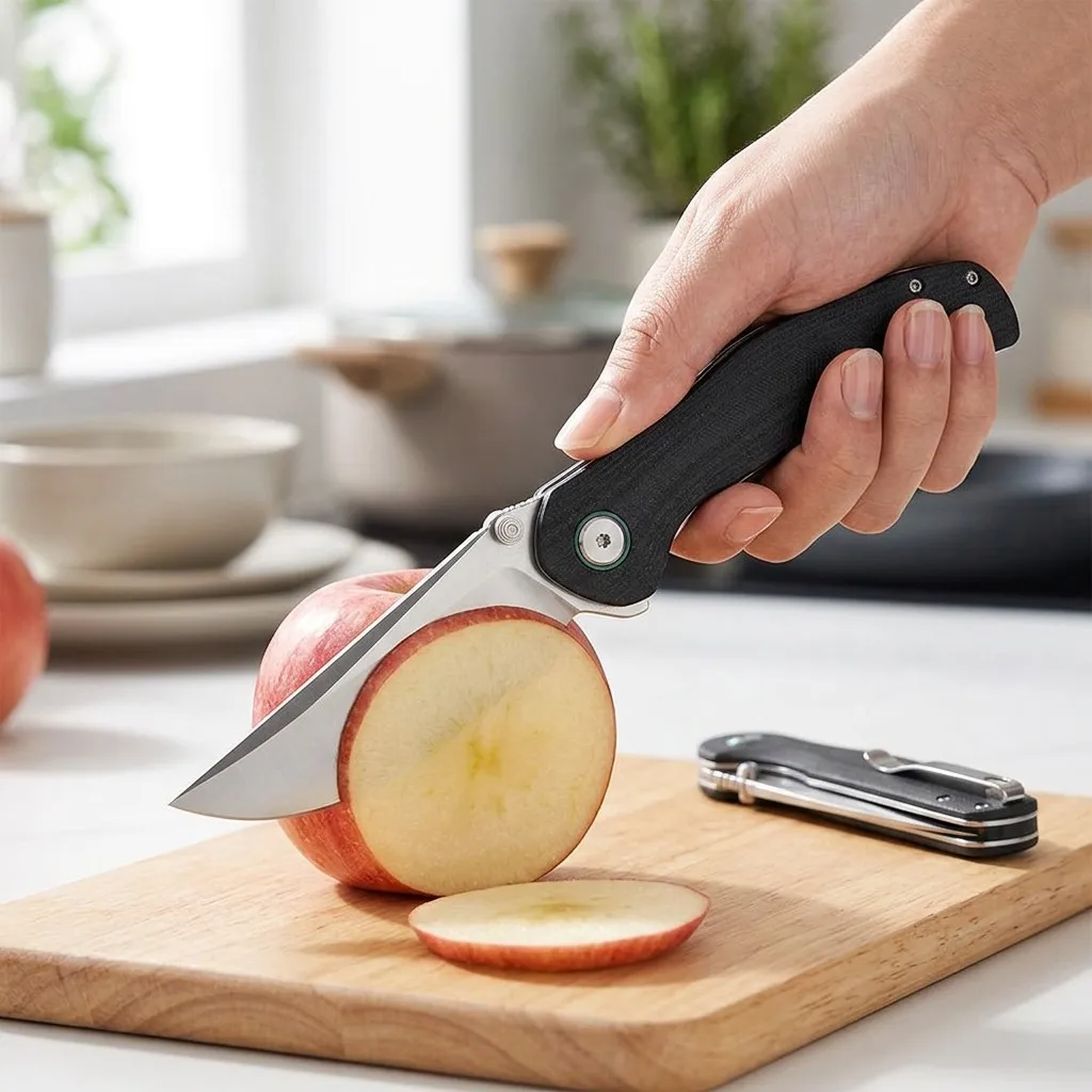 Compact Precision Knife in Use