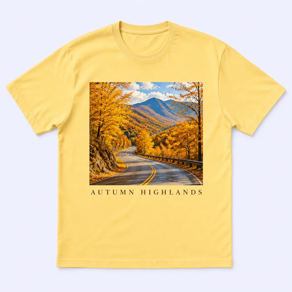 Coastal Sunset Sky Blue T-Shirt