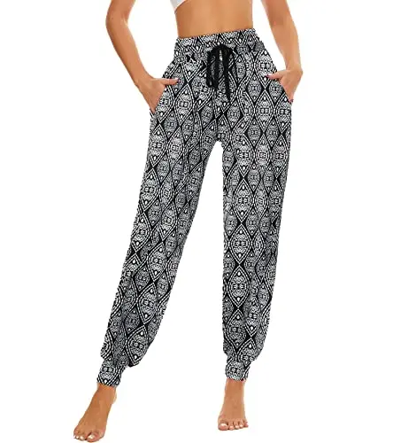High-Waisted束脚Breathable Yoga Pants
