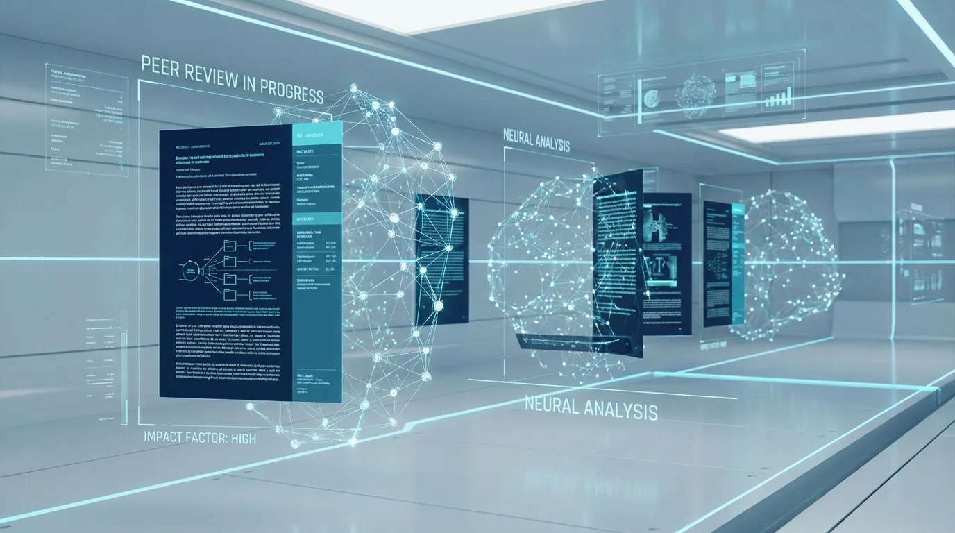 Digital Visualization of AI Peer Review Integration