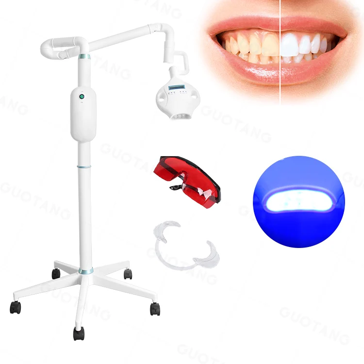 

Classical Dental Equipment Clinic Office Bleaching Medical Grade 60W High Powered Led Cold Light Lamp Teeth Whitening Machine