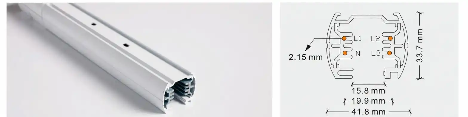 Four Wire Track H-01 &mdash; product image and specifications
