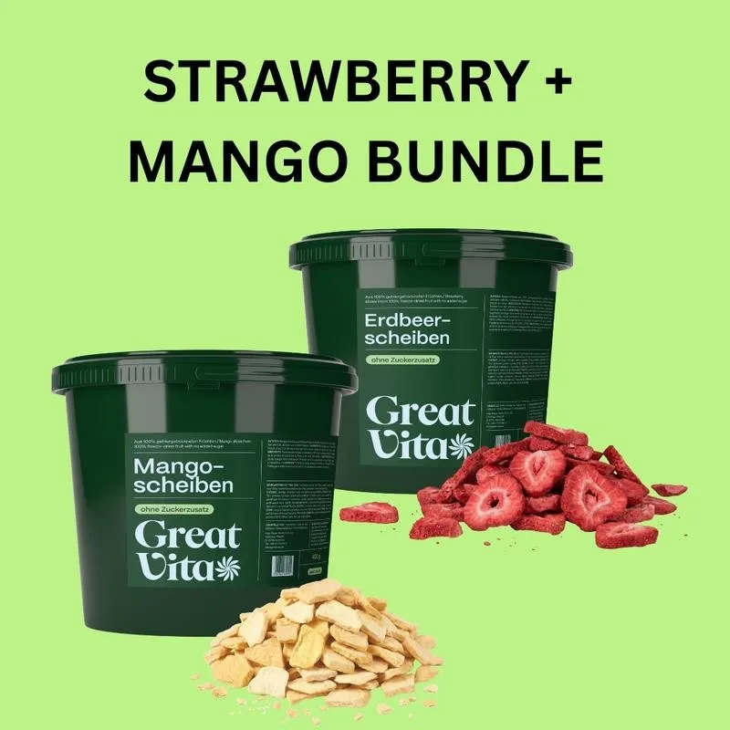 GreatVita Strawberry and Mango Bundle