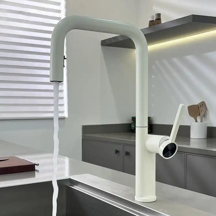 white-pull-out-kitchen-faucet-breakdown