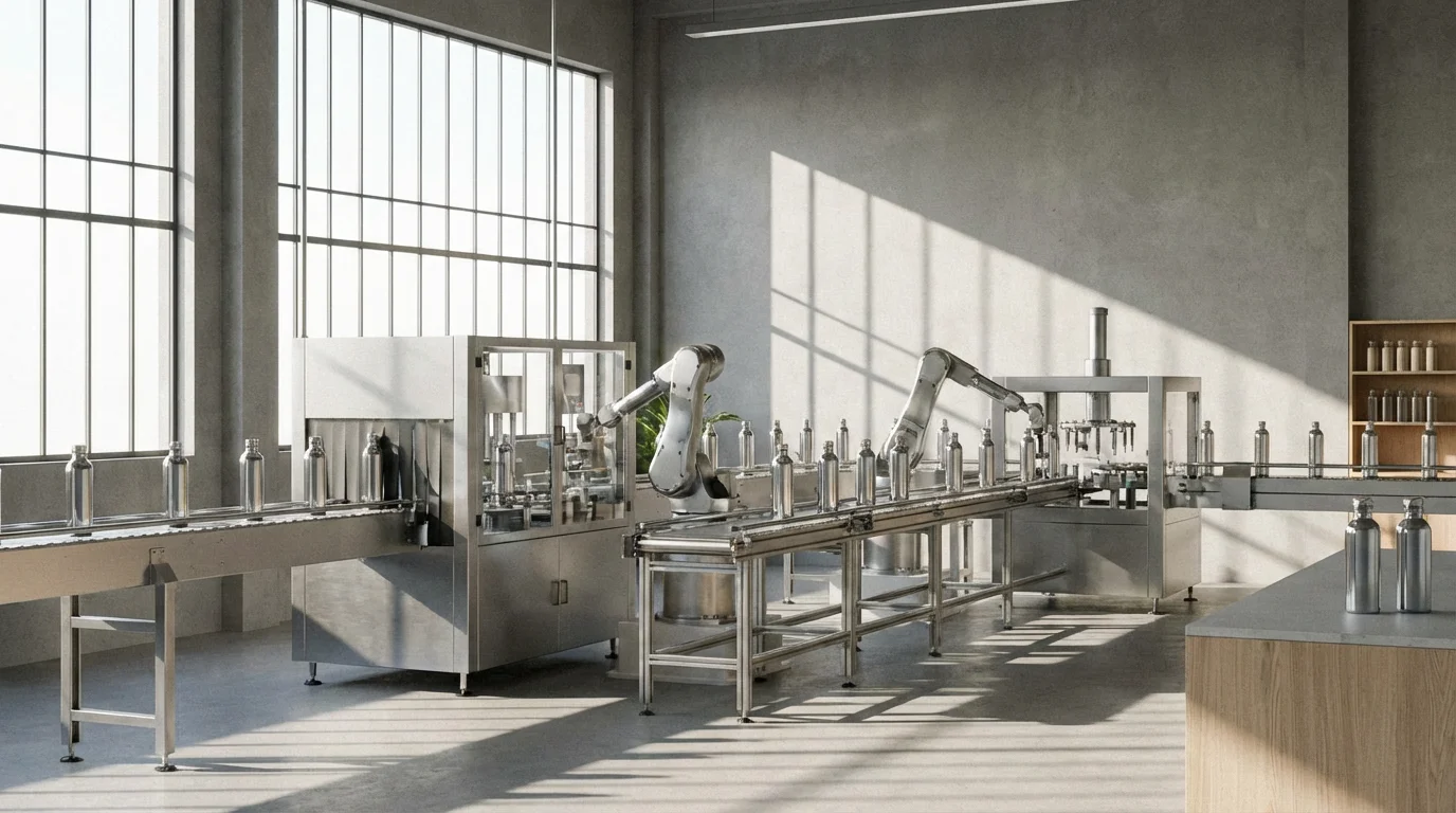 Automated Laser Welding and Engraving for B2B Water Bottles
