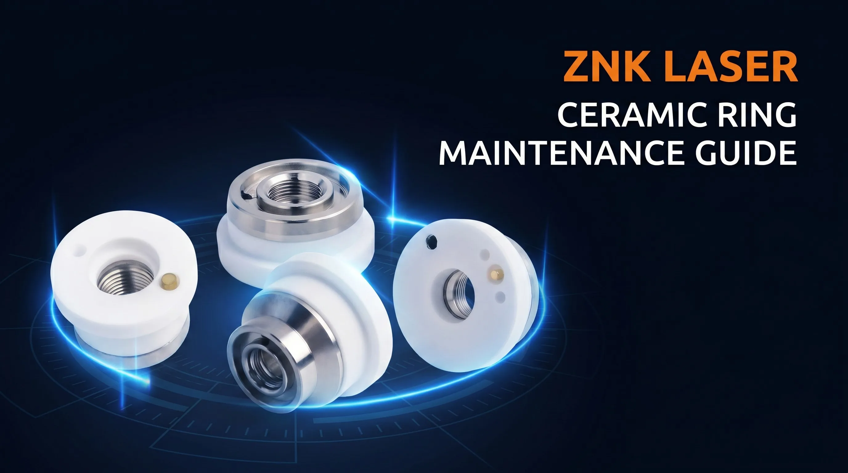 ZNK Laser Ceramic Rings for Fiber Laser Cutting