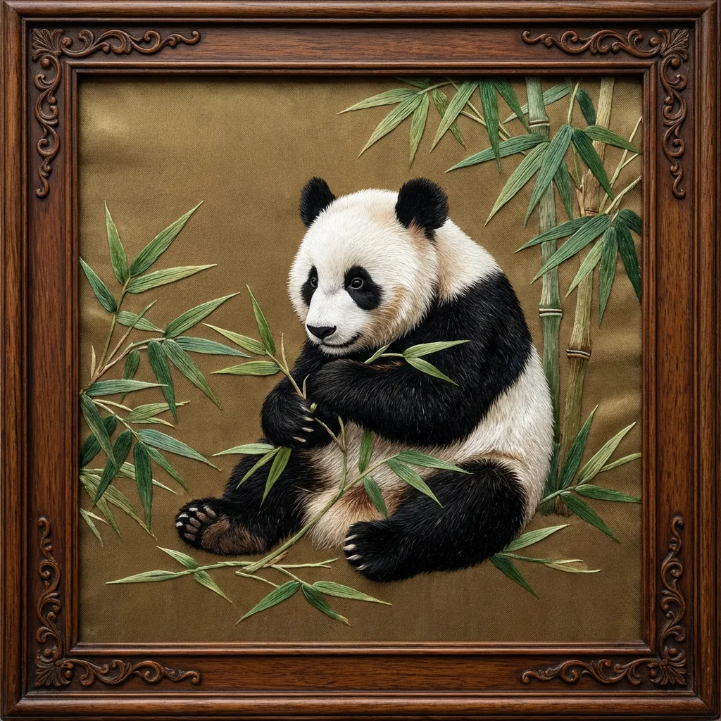 Kesi Tapestry Silk Detail