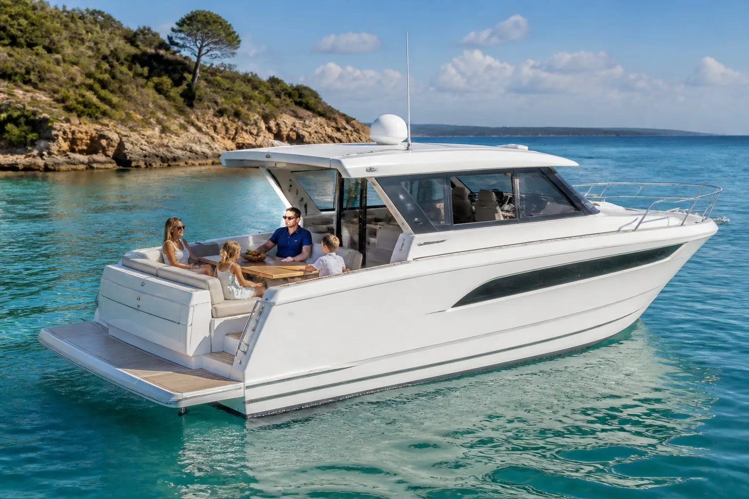 Dookyu Crown 36ft family cabin cruiser