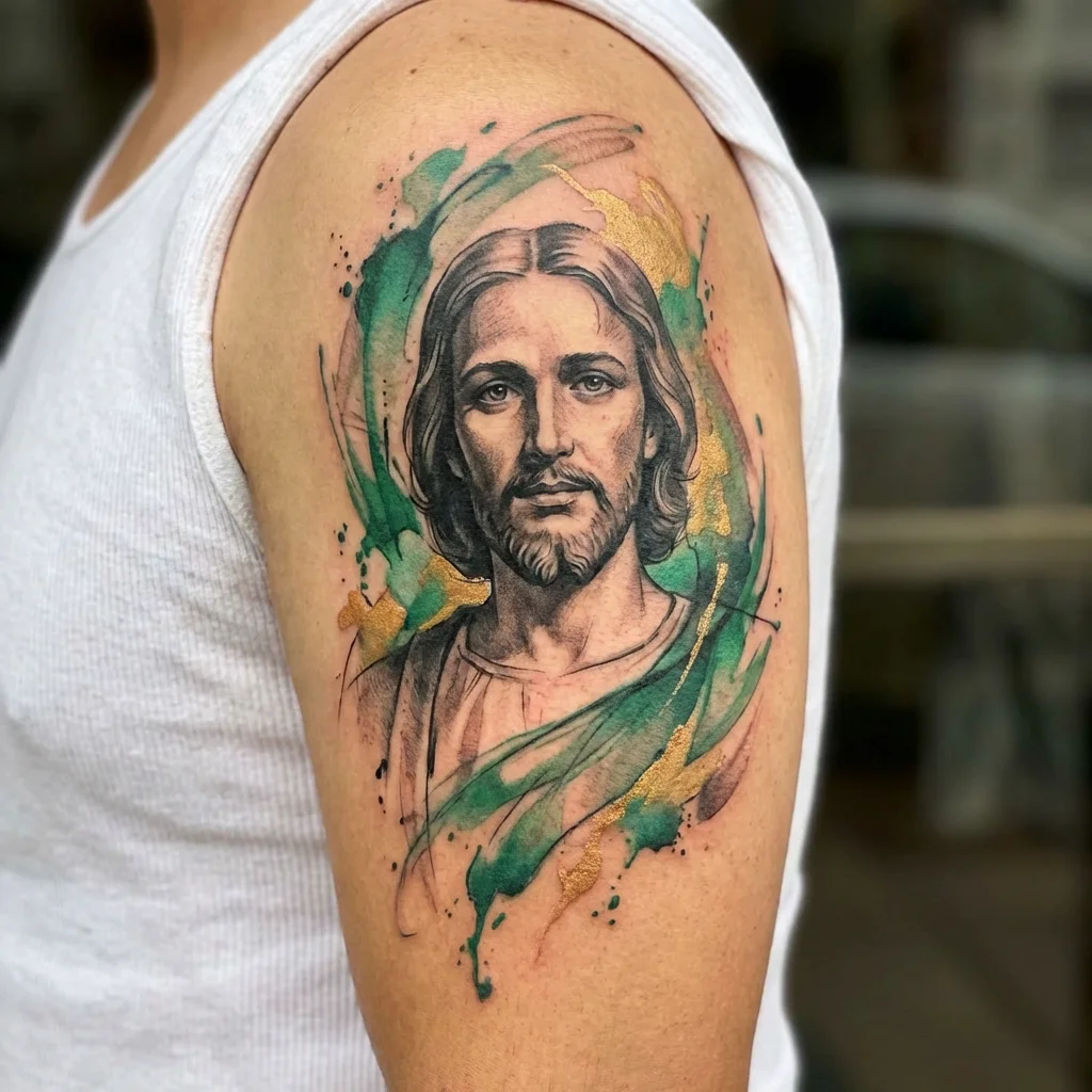 San Judas Tadeo Tattoo Design