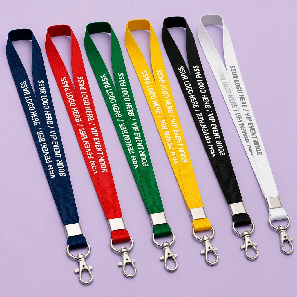 Custom Lanyard Corporate Color Lineup & Pantone Palette