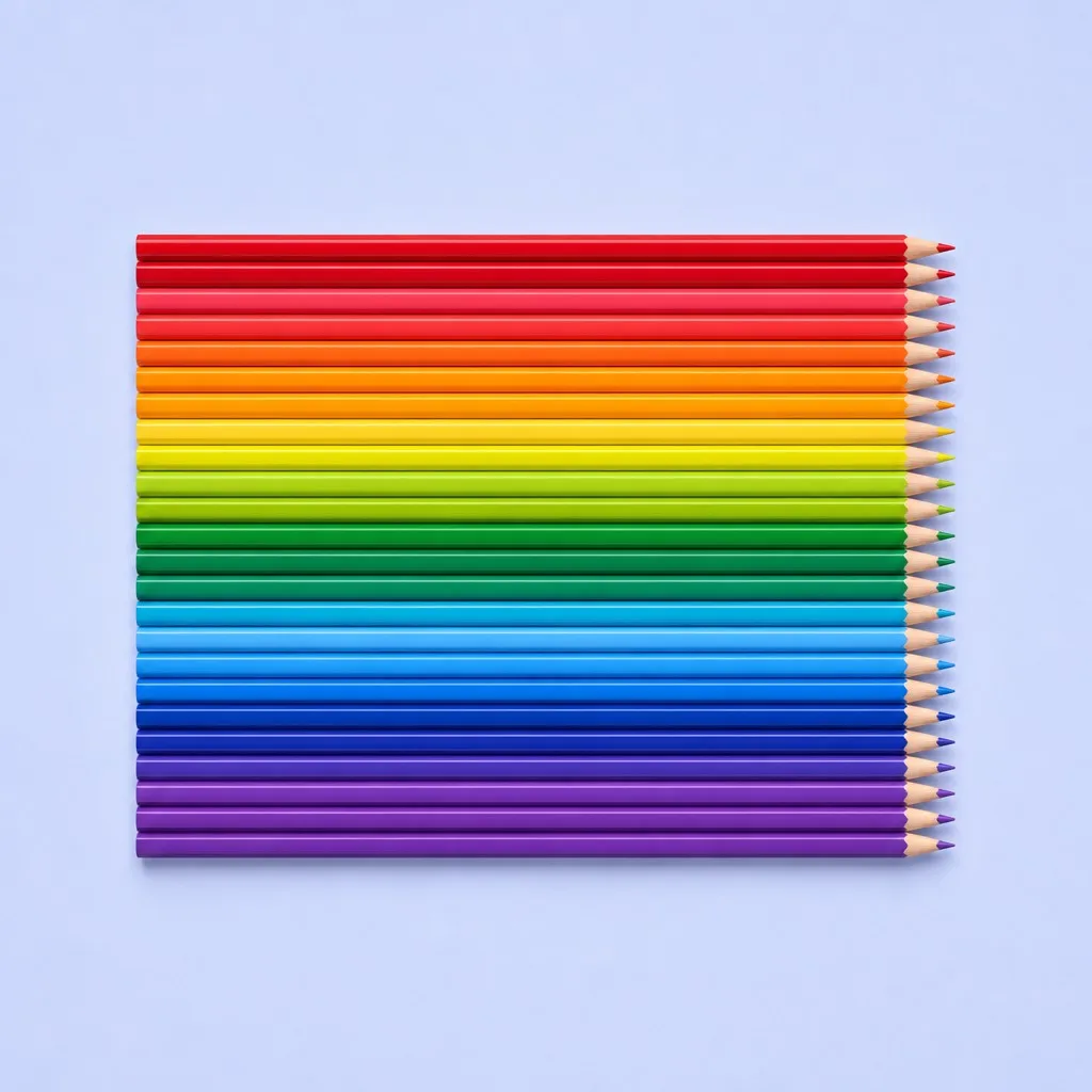 Side profile rainbow lineup