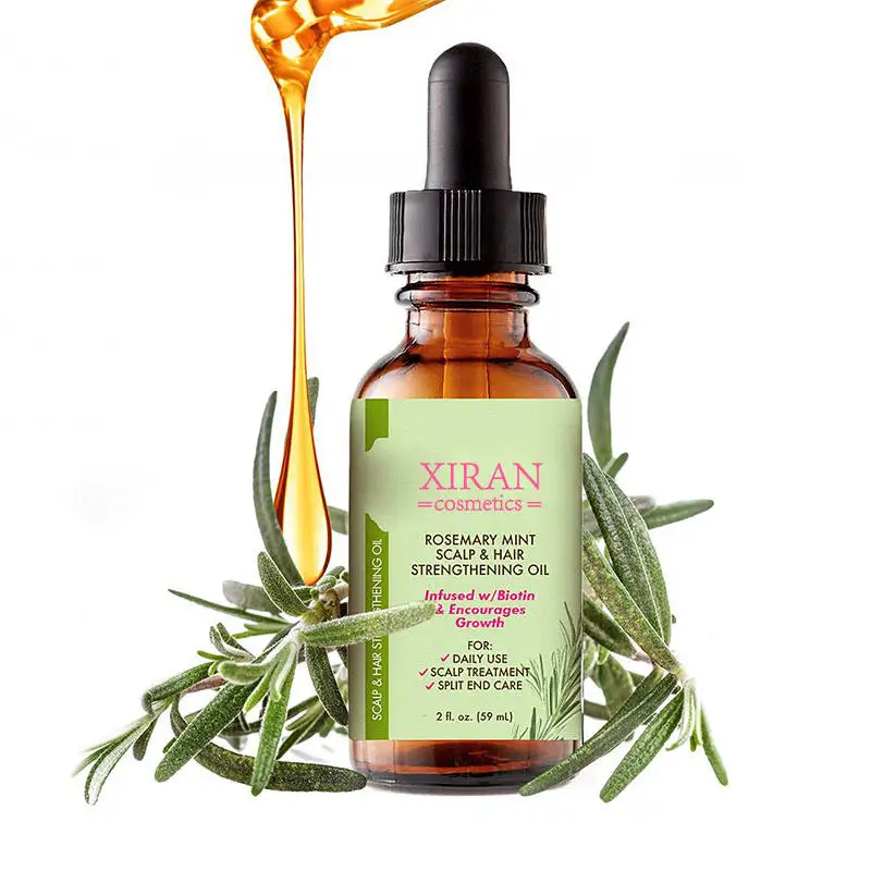 

Private Label Organic Formula Fast Strengthening Rosemary Oil Nourishing Scalp Elixirs Hair Loss Treatment Hair Growth Oil Serum