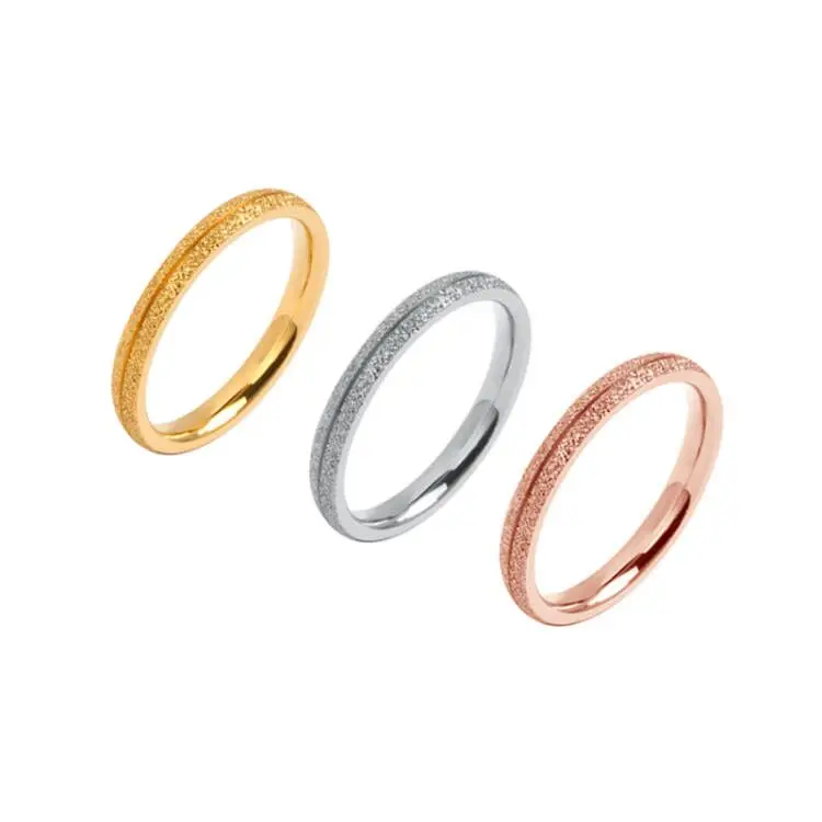 

TIZTI Jewelry Men Ring Women Fashion Fine Solid Color Stainless Steel Custom Couple Minimalistic Mens Gifts Finger Jewelry rings