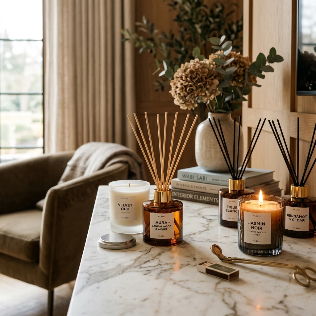 Premium home fragrance lifestyle