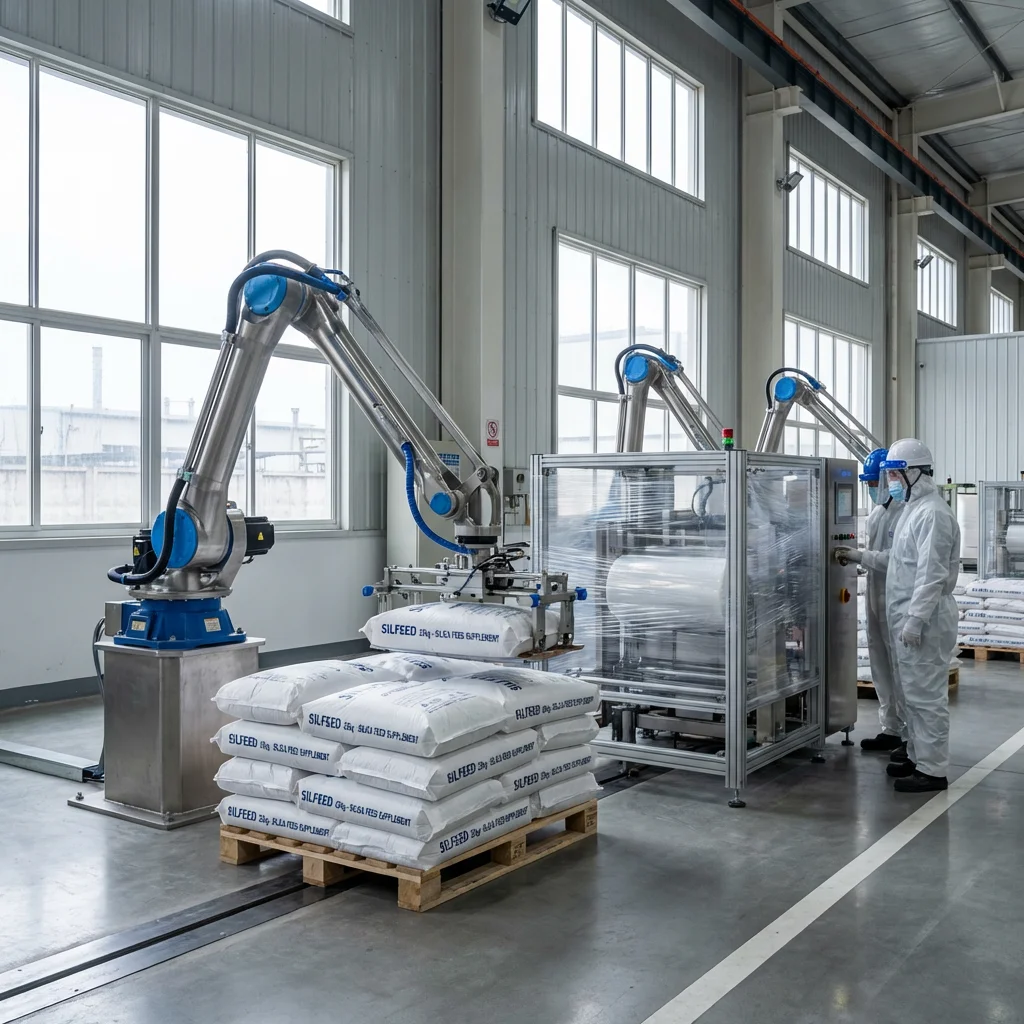 Silfeed Automated Palletizing in Sanming