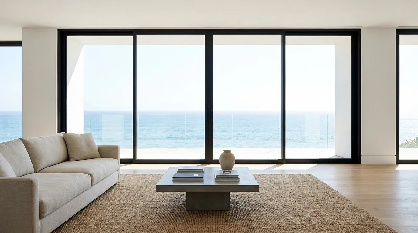 Luxury Aluminum Sliding Windows in Modern Architecture China Foshan Richocean