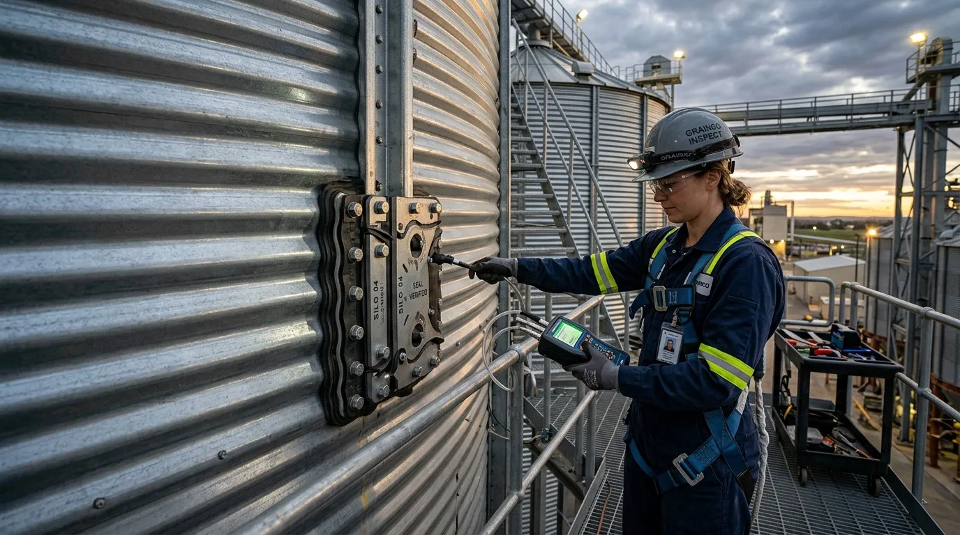 Engineering Airtight Seals for Hermetic Steel Grain Silos