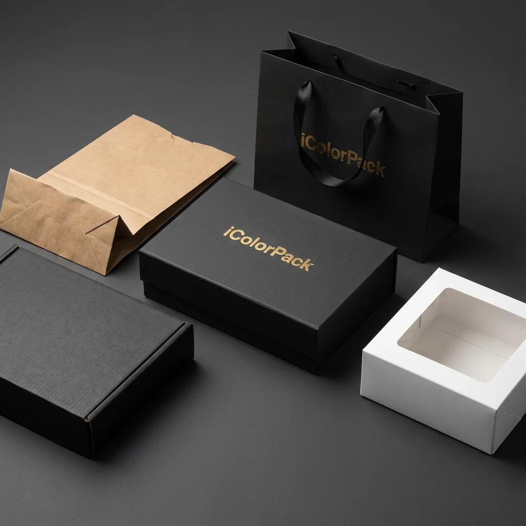 iColorPack Luxury Packaging Collection - Custom Gift Boxes and Branded Bags