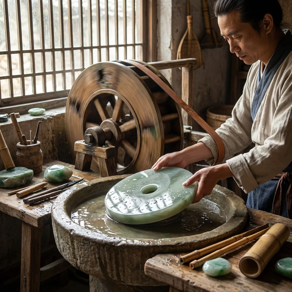 Jade Polishing Process