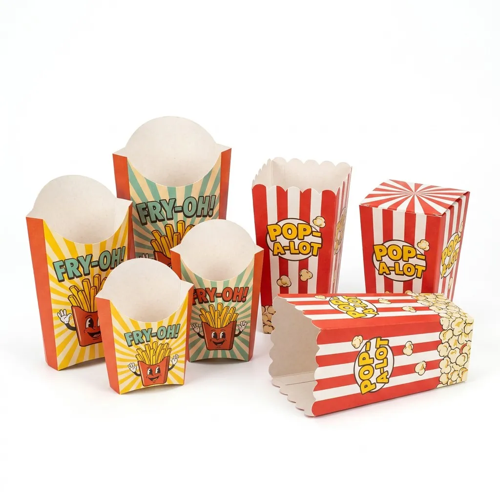 Fries & Popcorn Boxes main product image