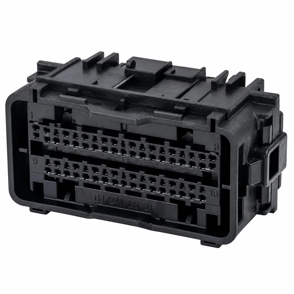 ECU connector housing