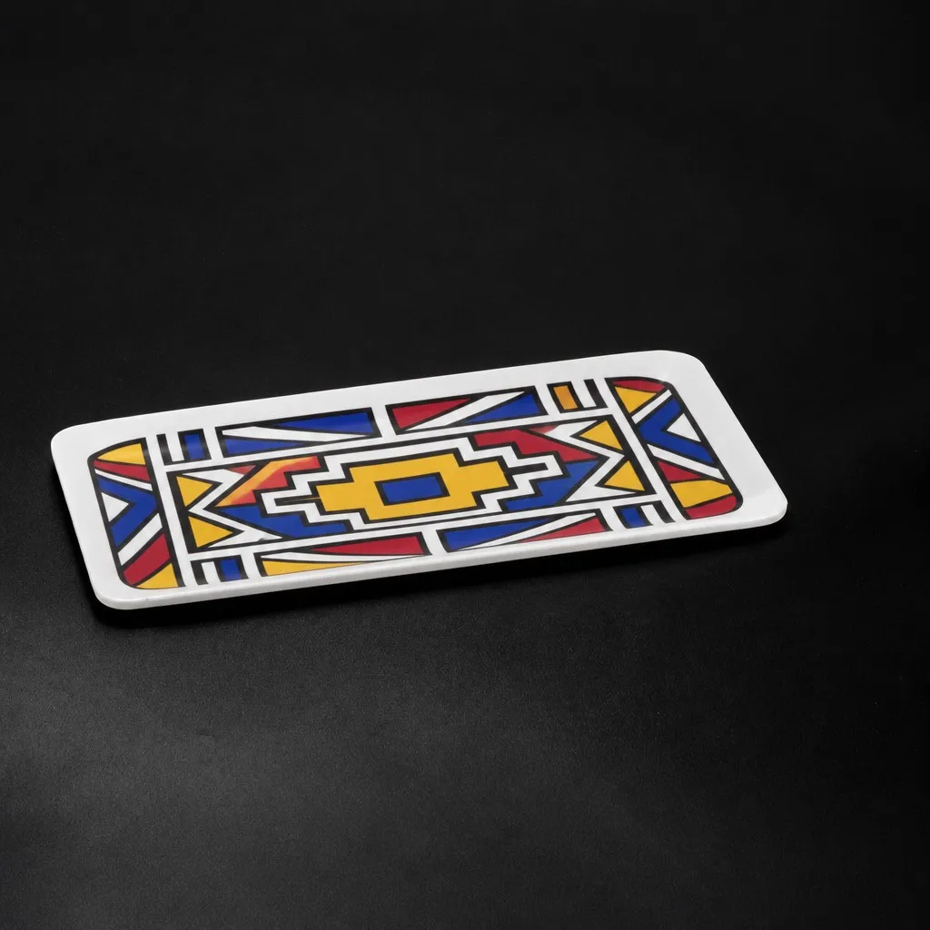 Ndebele geometric decal