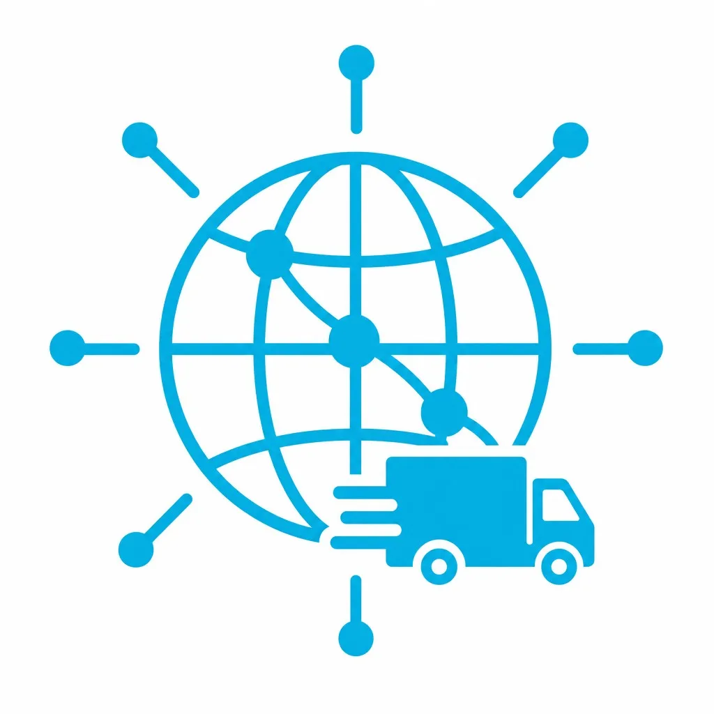 Global reach icon
