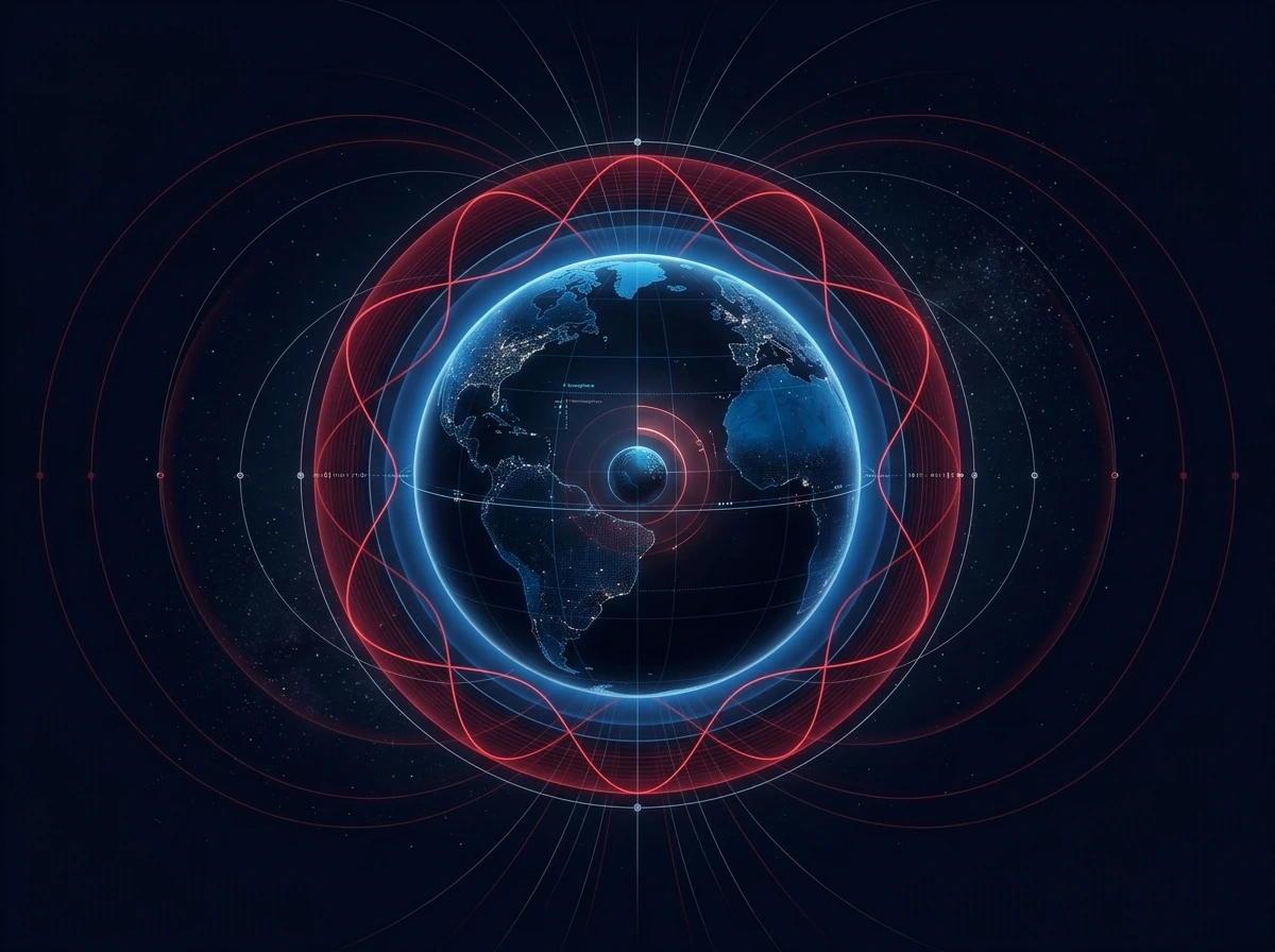 7.83Hz Schumann Resonance Visualization