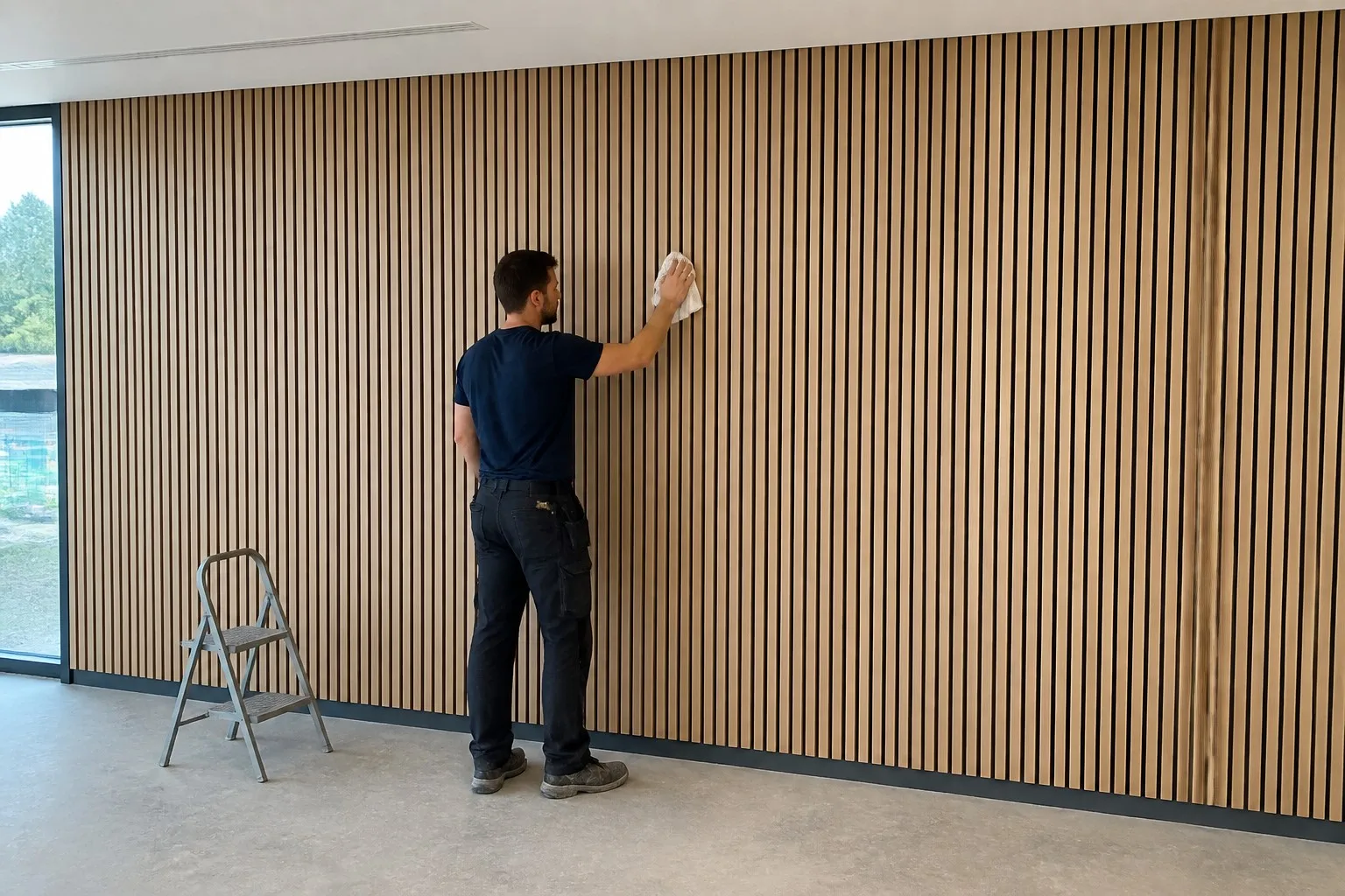 how to clean acoustic panels without surface damage