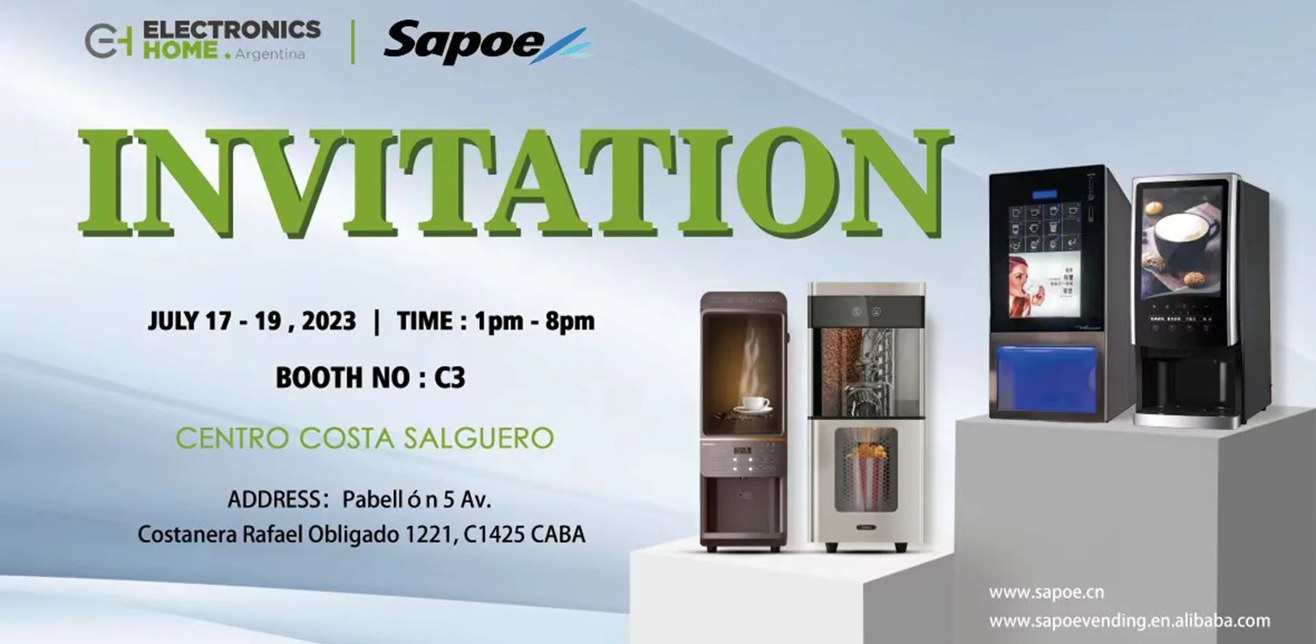 Zhanjiang Sapoe Drink Systems Manufacturing Co., Ltd. Auto Vending