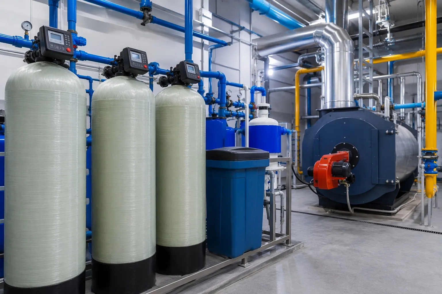 Boiler Water Softening