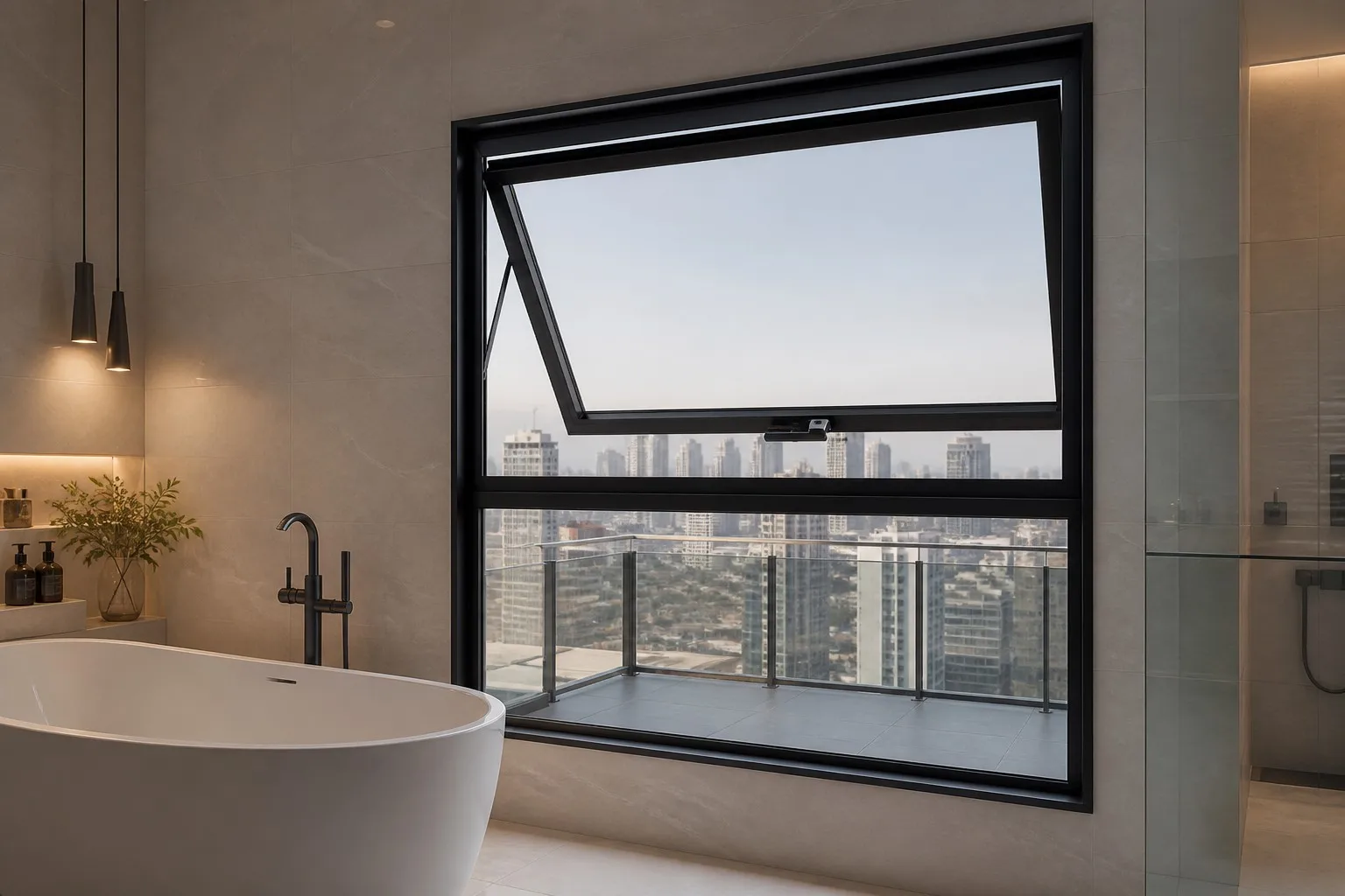 Aluminum Hopper Windows Bottom Hinged Inward Tilt System Richocean Aluminum Hopper Windows Manufacturer China Factory Price Bottom Hinged Inward Tilt