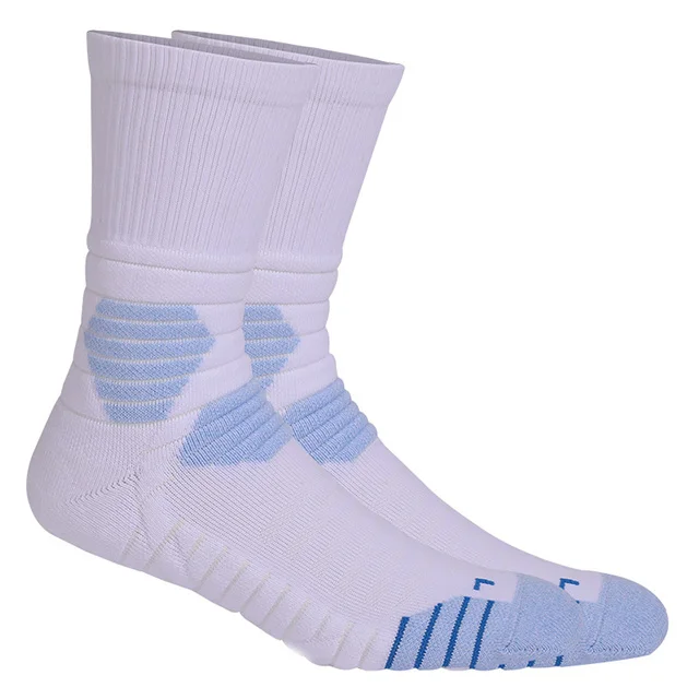 Basketball Crew Socks – Light Blue Purple